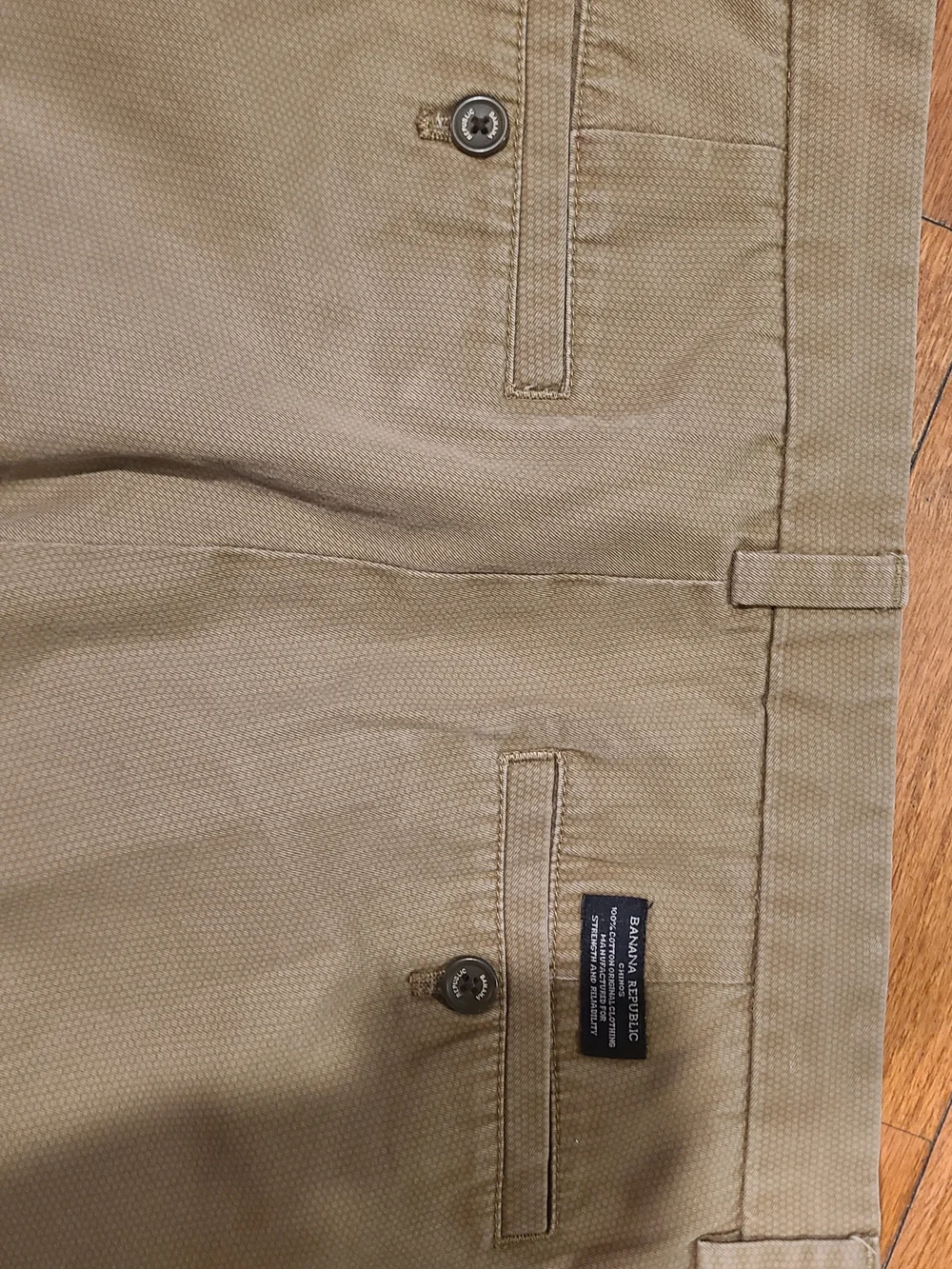 Banana Republic Men's Chinos in Olive-Tan